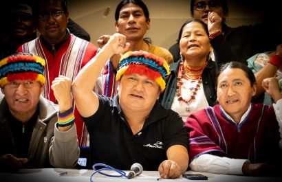 Conaie ratifica continuidad del paro nacional.