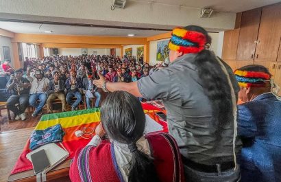 Conaie responde a Daniel Noboa: “La protesta es un derecho, no un delito”