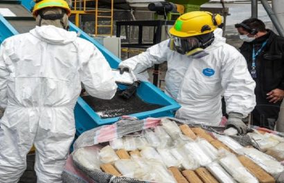 Consejo de la Judicatura lidera la destrucción de 311 toneladas de droga en Ecuador