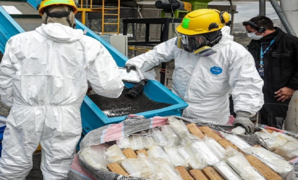 Consejo de la Judicatura lidera la destrucción de 311 toneladas de droga en Ecuador