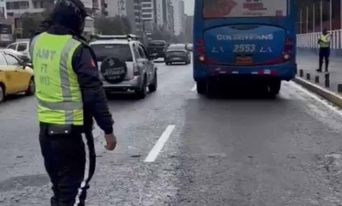 Controles de la Agencia Metropolitana de Tránsito reducen siniestros de buses en Quito