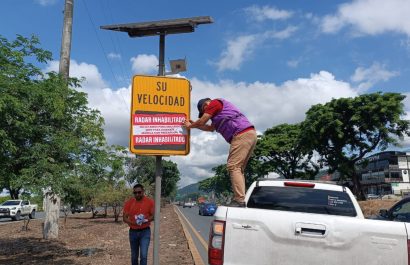 Controversia entre la ANT y la ATM por suspensión de radares en Vía a la Costa, en Guayaquil. (ANT).