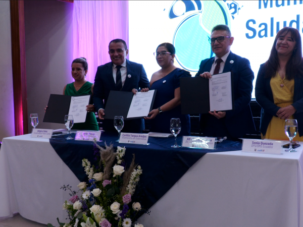 Coordinaciones zonales de salud y alcaldías se reúnen en Portoviejo por iniciativa Municipios Saludables
