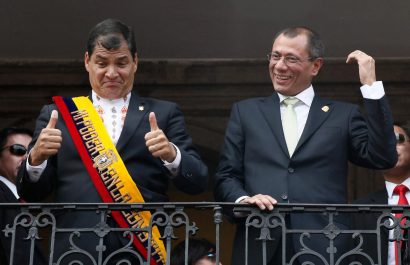El binomio Rafael Correa y Jorge Glas, ganaron los comicios del 2013 en Ecuador.