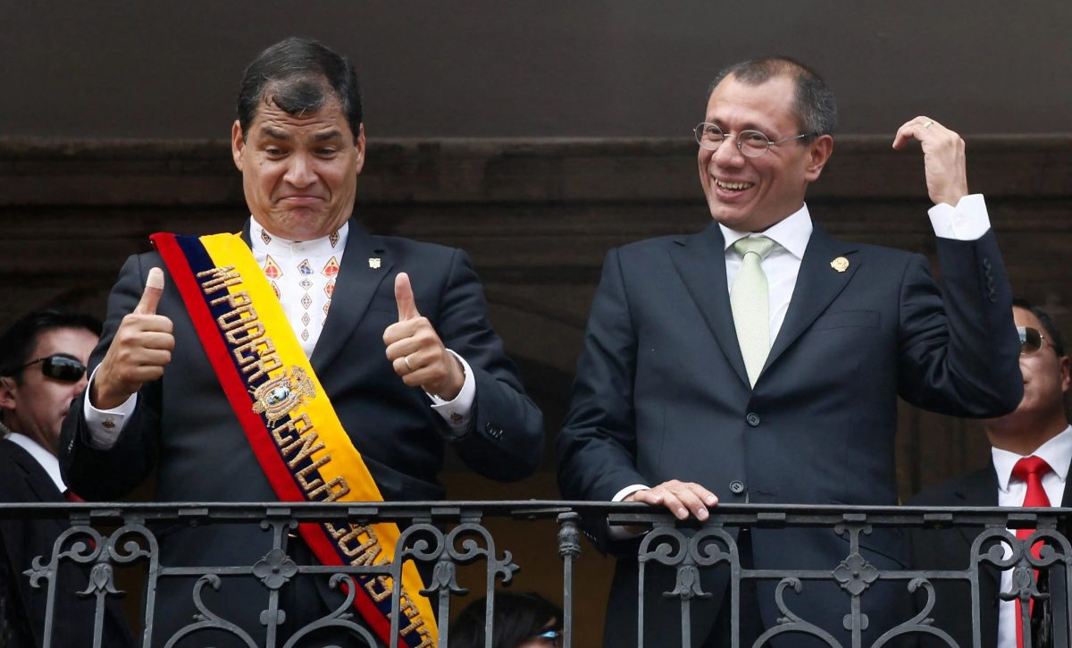 El binomio Rafael Correa y Jorge Glas, ganaron los comicios del 2013 en Ecuador.
