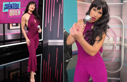 Critican y defienden a Alejandra Jaramillo por imitar a la extinta Selena Quintanilla