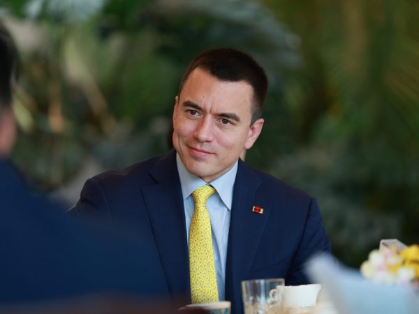 ¿Cuándo será el referéndum para decidir el retorno de la base militar estadounidense en Manta? Responde el presidente de Ecuador