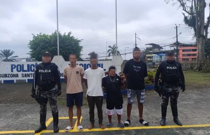 Cuatro detenidos con cocaína y marihuana en operativo policial en Santo Domingo