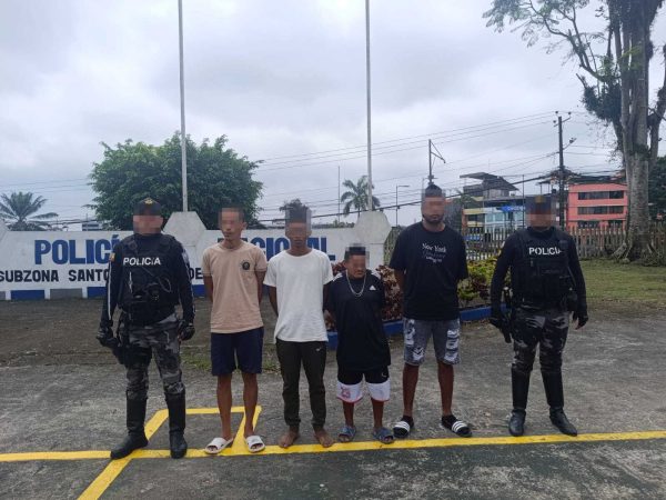 Cuatro detenidos con cocaína y marihuana en operativo policial en Santo Domingo