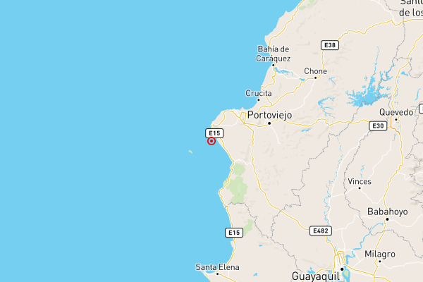 Cuatro sismos sacuden Montecristi, Manabí, en menos de 11 horas