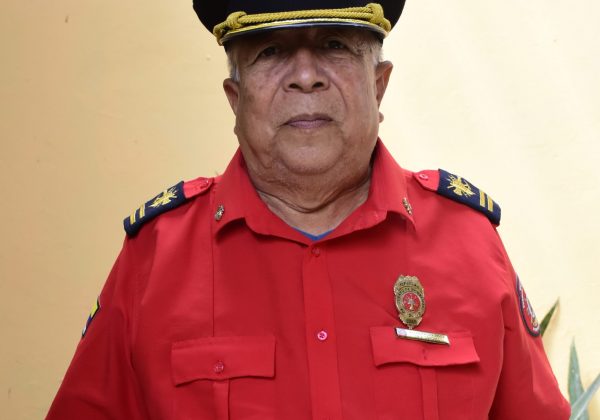 Cuerpo de Bomberos de Portoviejo despide al Teniente Coronel José Alvarado
