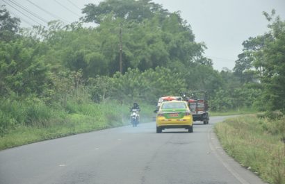 Curvas peligrosas en la vía a San Jacinto del Búa una carretera marcada por la alta siniestralidad