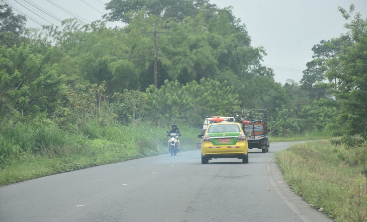 Curvas peligrosas en la vía a San Jacinto del Búa una carretera marcada por la alta siniestralidad