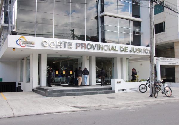 La sede de la Corte Provincial de Justicia de Pichincha. FOTO: Fiscalía Ecuador.