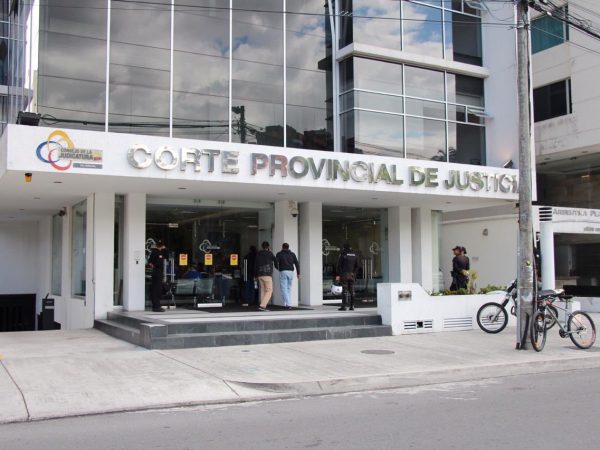 La sede de la Corte Provincial de Justicia de Pichincha. FOTO: Fiscalía Ecuador.