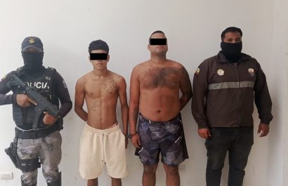 DETENIDOS CON DROGA EN CHONE
