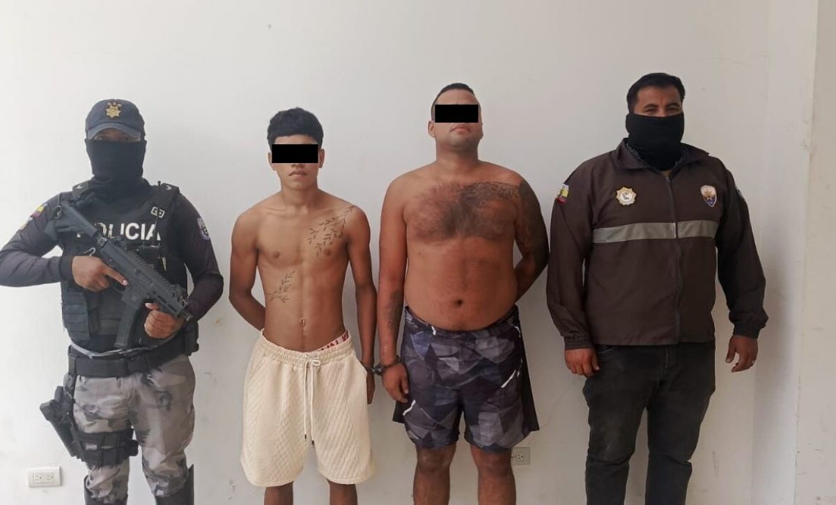 DETENIDOS CON DROGA EN CHONE