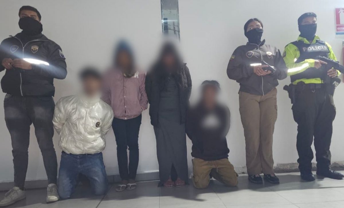 Operación Alborada: Cuatro detenidos por microtráfico en el sur de Quito.