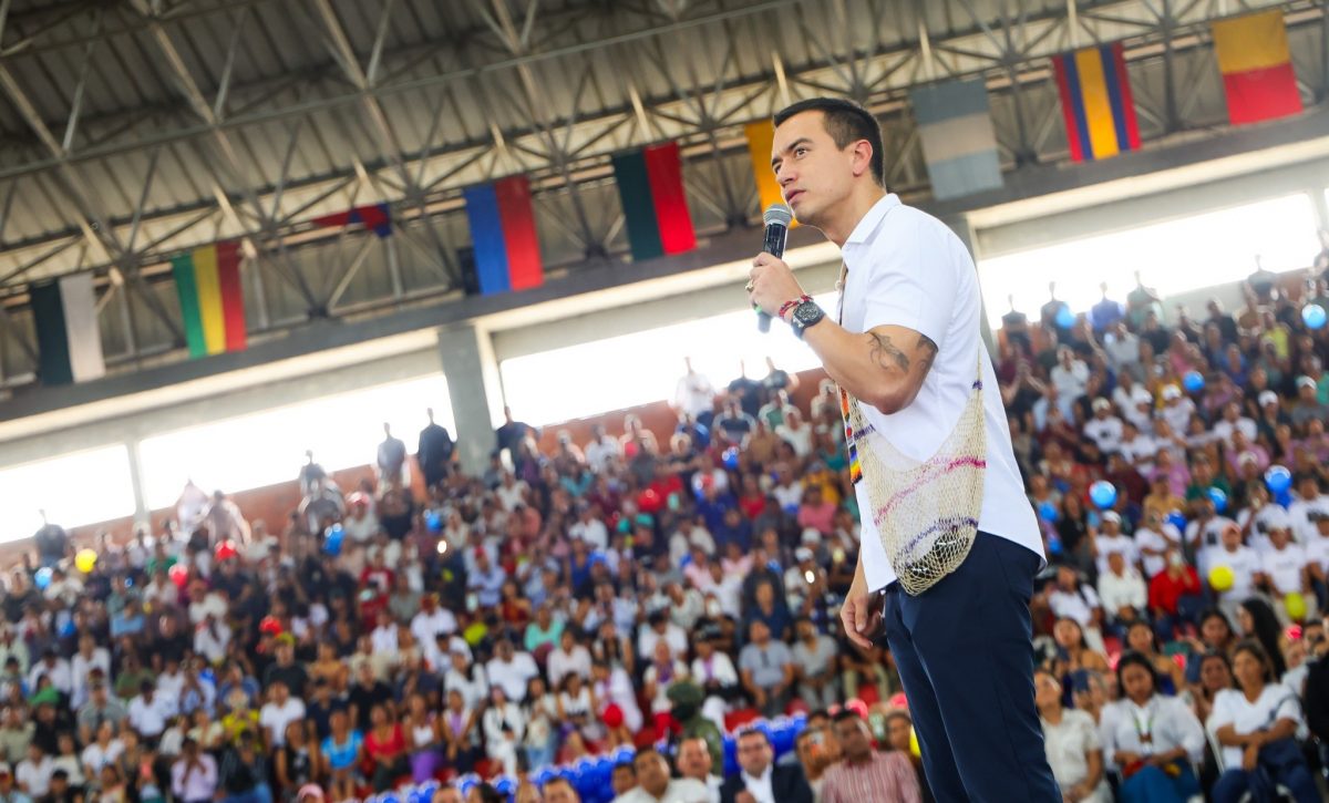 Daniel Noboa El contrabando le ha costado centenares de millones de dólares al año al pueblo.