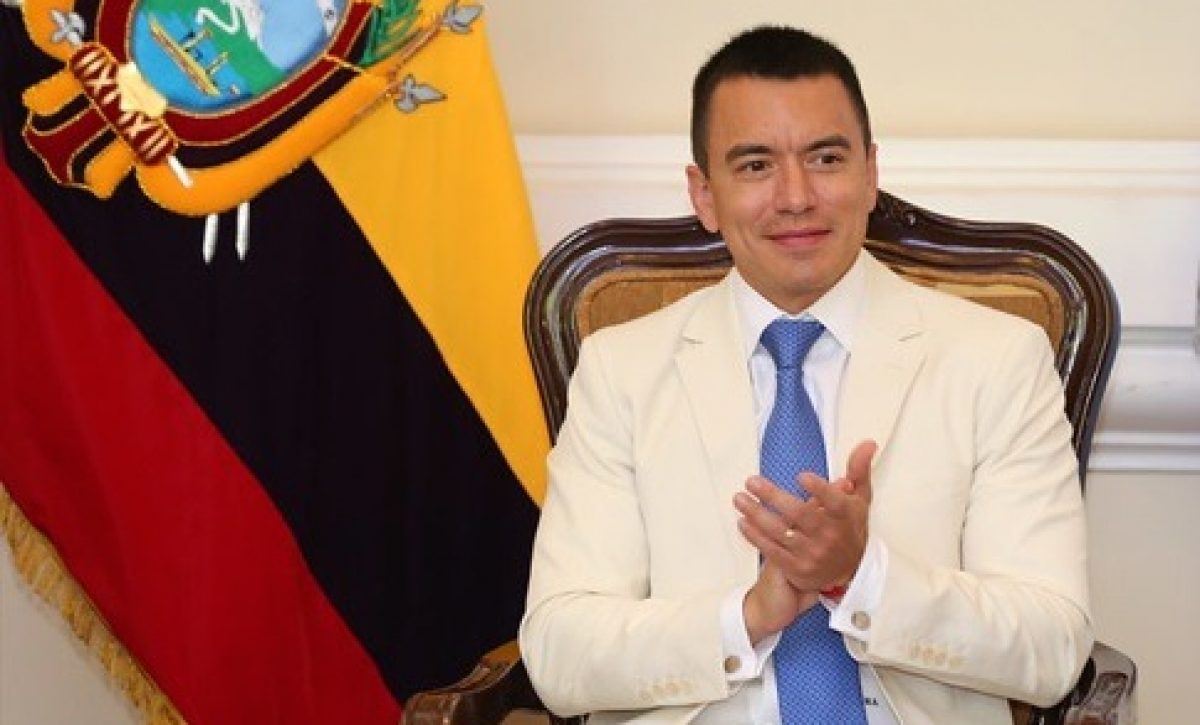 La Corte Constitucional suspendió 24 artículos de tres leyes impulsadas por Daniel Noboa. FOTO: Presidencia