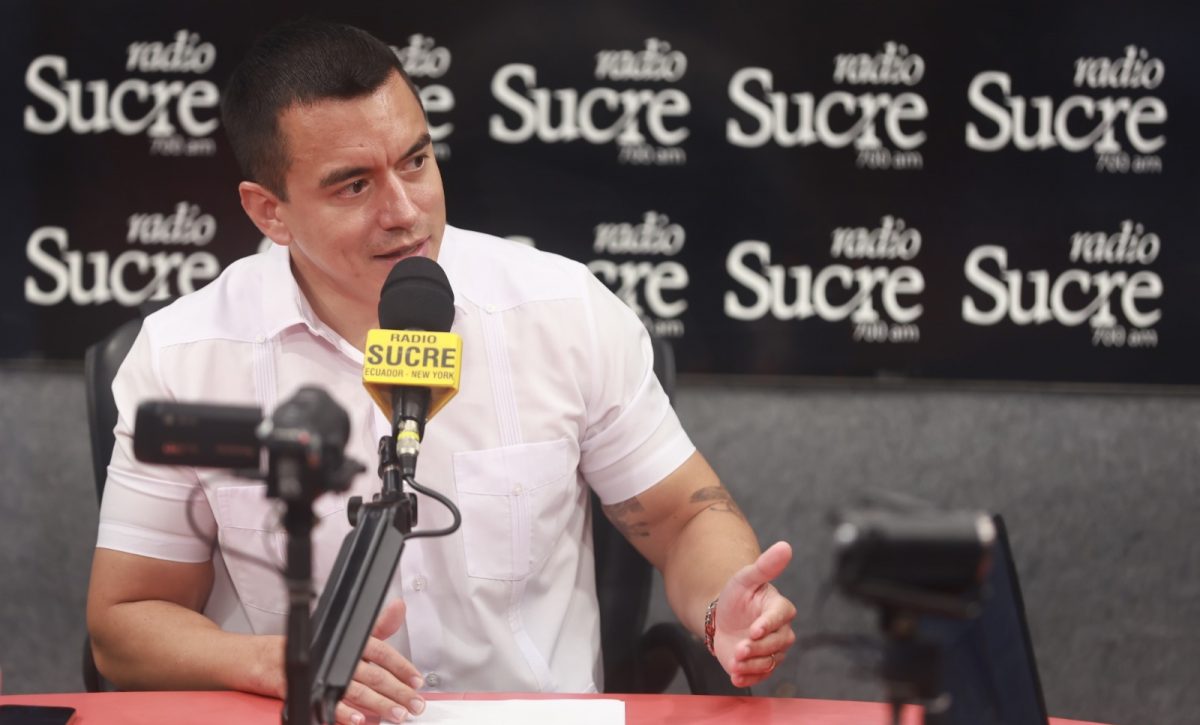 Daniel Noboa afirma que algunos ministros pasarán a ser viceministros, tras la fusión de Ministerios