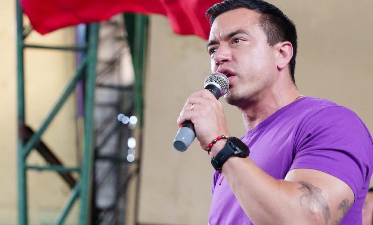 Daniel Noboa califica las elecciones del domingo 13 de abril como la "votación más importante de la historia de Ecuador" y llama a un cambio radical.