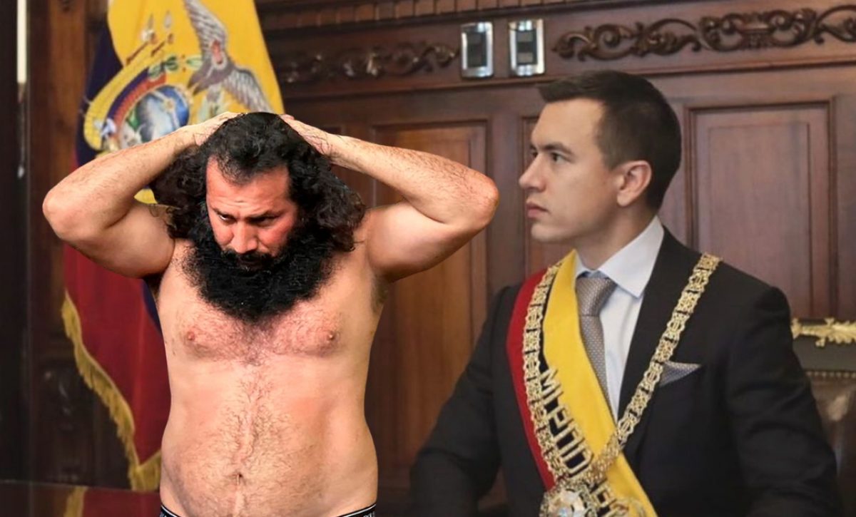 Daniel Noboa confirma detención de José Adolfo Macías Villamar, alias "Fito", líder de la organización criminal "Los Choneros"
