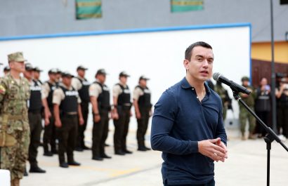Daniel Noboa desafía al paro nacional en Ecuador.