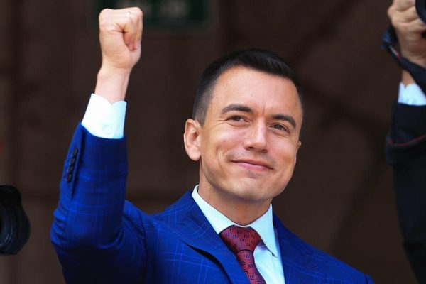 Daniel Noboa, el presidente más joven de Latinoamérica, asume su segundo mandato en Ecuador