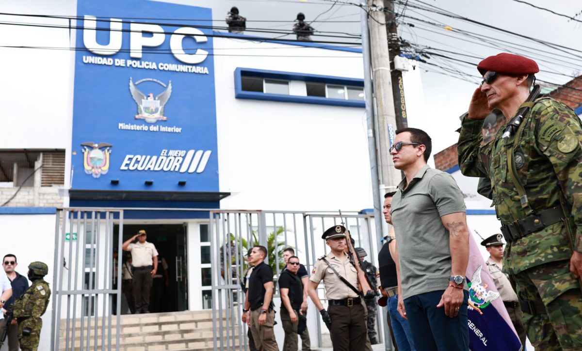 Daniel Noboa en Esmeraldas: “Los criminales no someterán a este Gobierno”