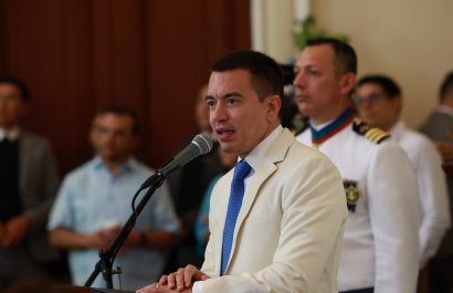 Daniel Noboa envía a la Asamblea Nacional su cuarto proyecto económico urgente la Ley Orgánica para el Control de Flujos Irregulares de Capitales