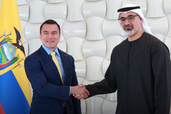 Daniel Noboa impulsa acuerdos en Emiratos Árabes Unidos para el desarrollo de proyectos estratégicos en Ecuador
