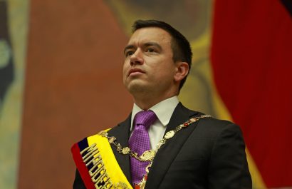 Daniel Noboa mantiene en suspenso la renovación de su gabinete ministerial