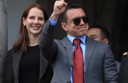 Daniel Noboa, presidente de Ecuador, se posicionó como el segundo mandatario mejor valorado de Sudamérica.