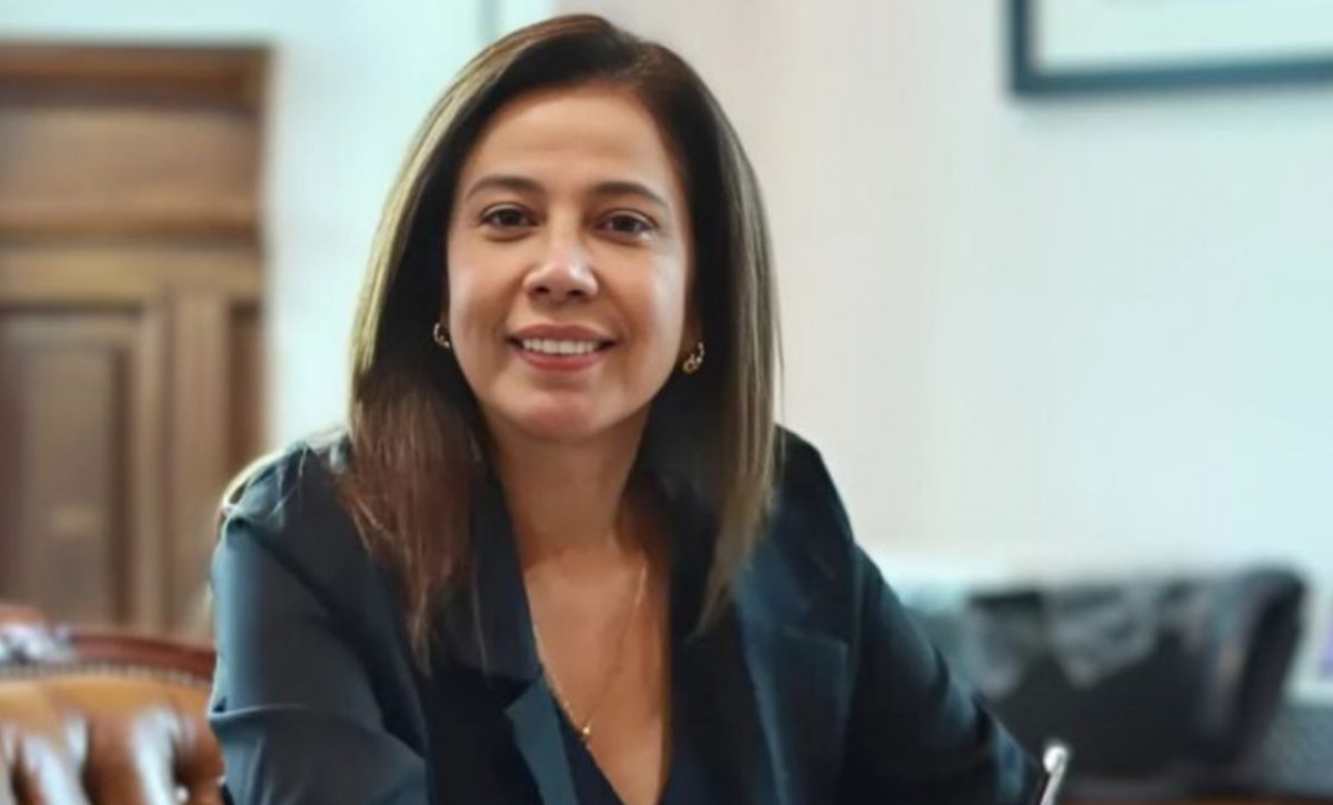 Daniel Noboa ratifica a Cynthia Gellibert como secretaria general de la Administración Pública. (Internet).