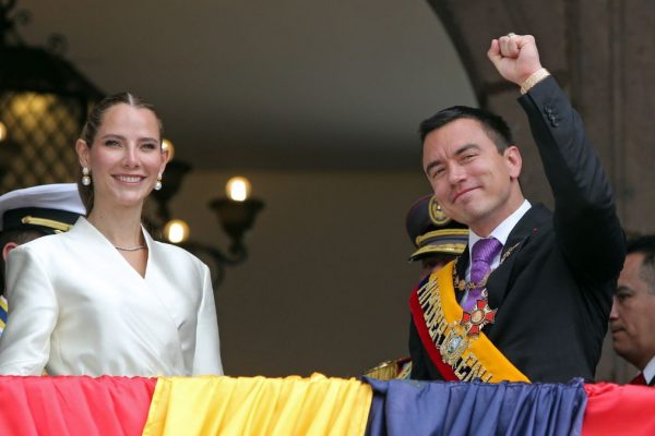 Daniel Noboa se posiciona como el presidente con mayor aceptación en Sudamérica, según la Consultora CB. (Presidencia de Ecuador).