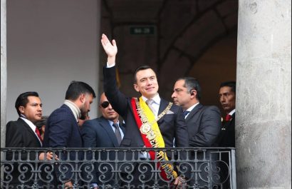 Daniel Noboa será posesionado el 24 de mayo del 2025.