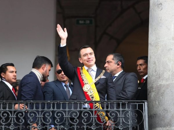 Daniel Noboa será posesionado el 24 de mayo del 2025.