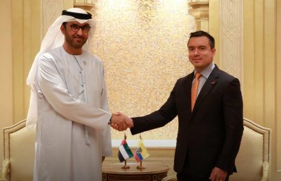 Daniel Noboa termina gira en Emiratos Árabes Unidos con resultados prometedores