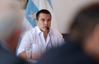 Daniel Noboa traslada la Comandancia de la Policía a Guayaquil para combatir el crimen organizado