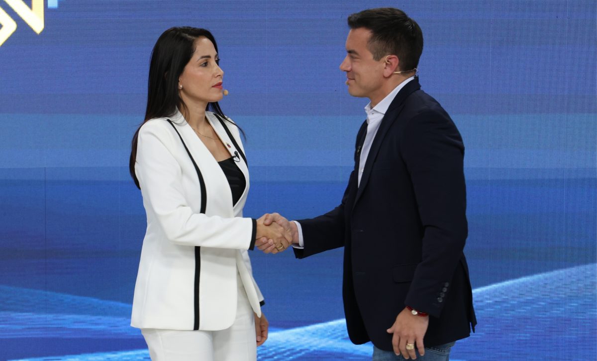 Daniel Noboa y Luisa González empatan en intención de voto, según la encuestadora Comunicaliza.