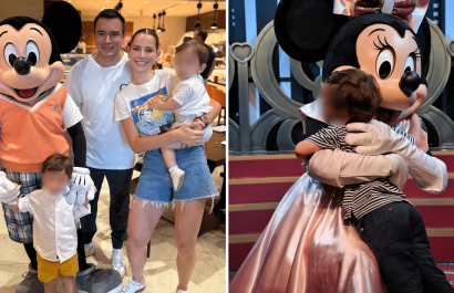 Daniel Noboa y su familia disfrutan de Disney Son ellos los que también han tenido que sacrificar una infancia