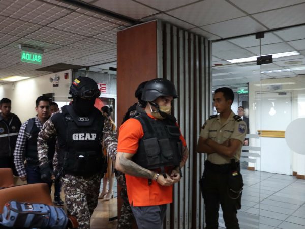 Audiencia de Procedimiento Abreviado, en el caso Metástasis, del sindicado Daniel Salcedo, en la Corte Nacional de Justicia. FOTO: API.