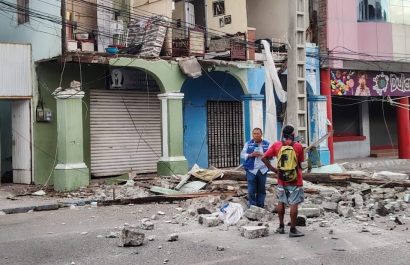 Daños en viviendas, afectaciones en bienes públicos y otras novedades, reporta la Secretaría de Riesgos por el sismo en Esmeraldas