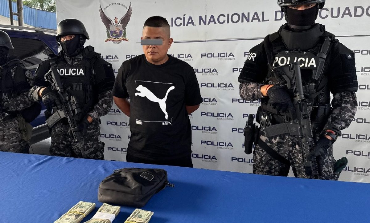 Darío Javier Peñafiel Nieto, alias Topo, capturado este sábado 13 de septiembre en Tena, provincia de Napo, y enfrentará un proceso de extradición a Estados Unidos.