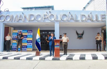 Daule refuerza la seguridad con nuevo Comando de Policía