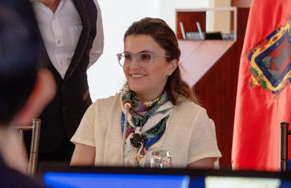 De la industria textil a la política: el perfil de María José Pinto, vicepresidenta electa de Ecuador