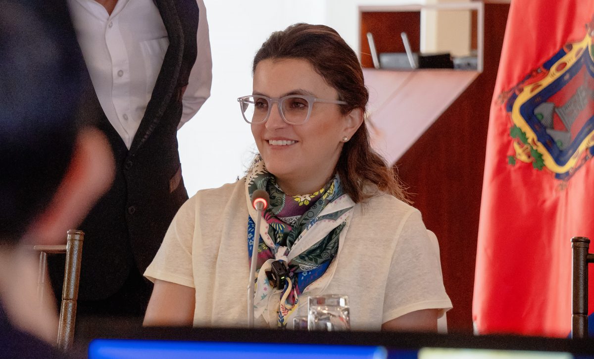 De la industria textil a la política: el perfil de María José Pinto, vicepresidenta electa de Ecuador