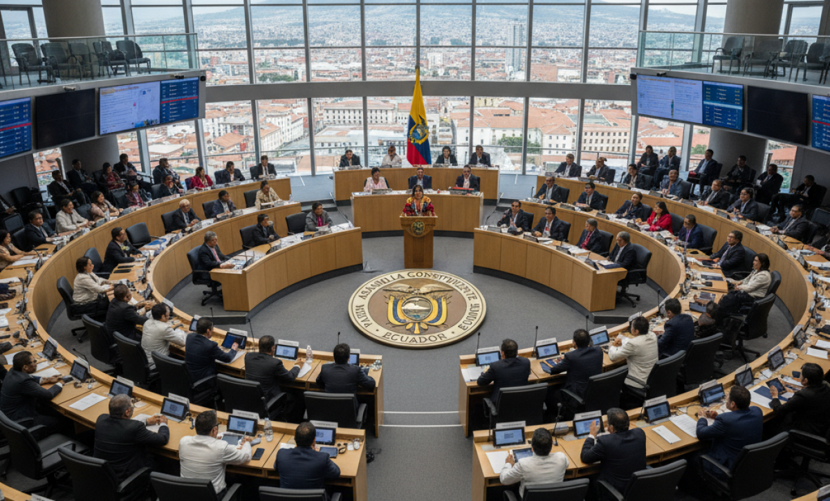 Debate abierto organizaciones políticas critican la distribución de escaños en la Constituyente propuesta por Daniel Noboa.