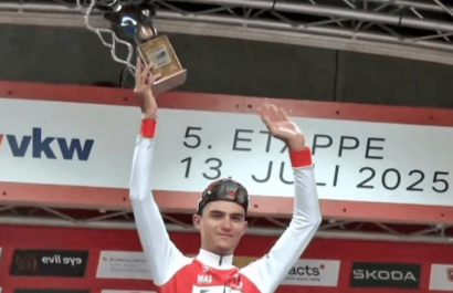 Del Toro brilla en Austria y se corona en el Tour 2025